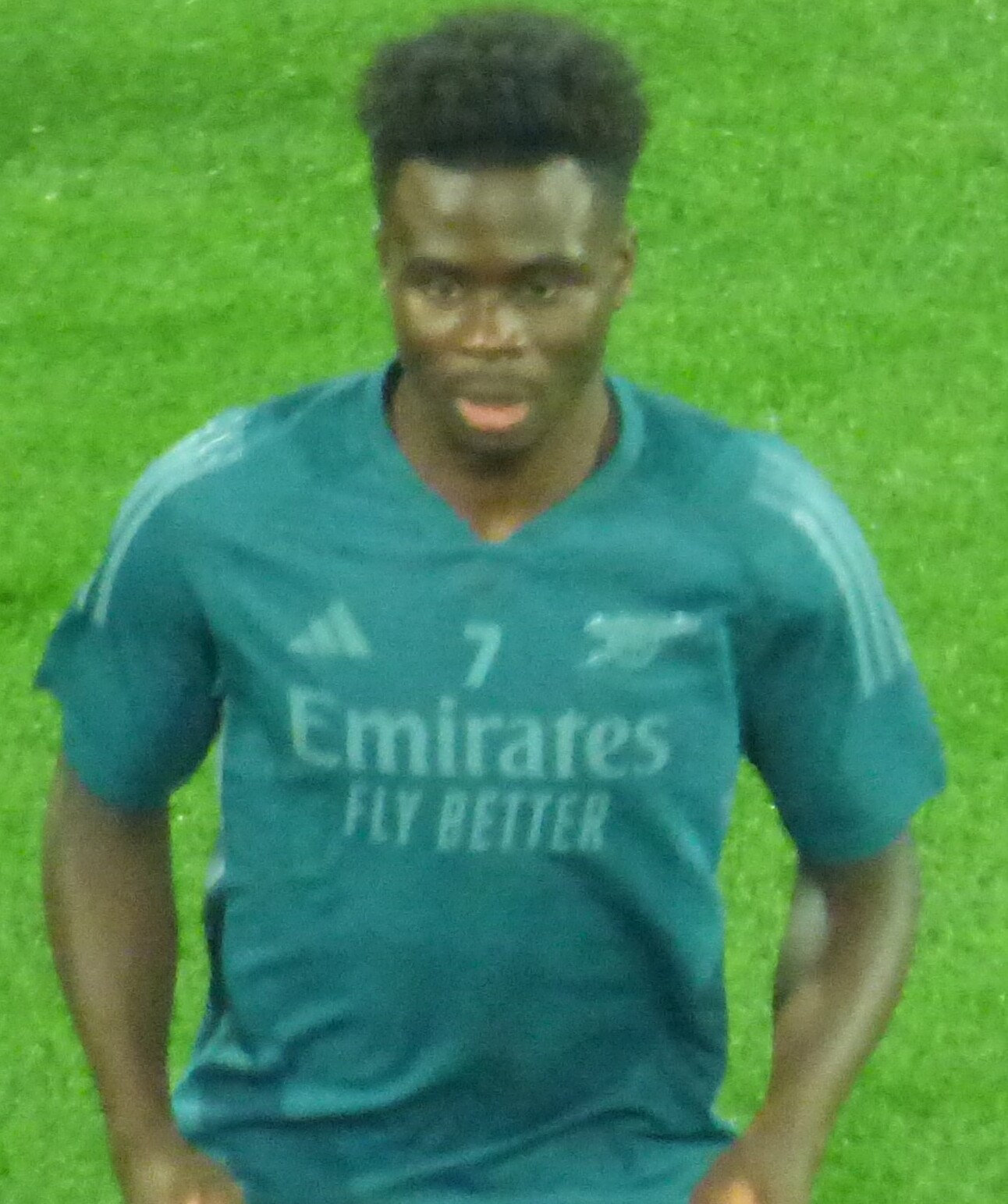 Bukayo Saka portrait