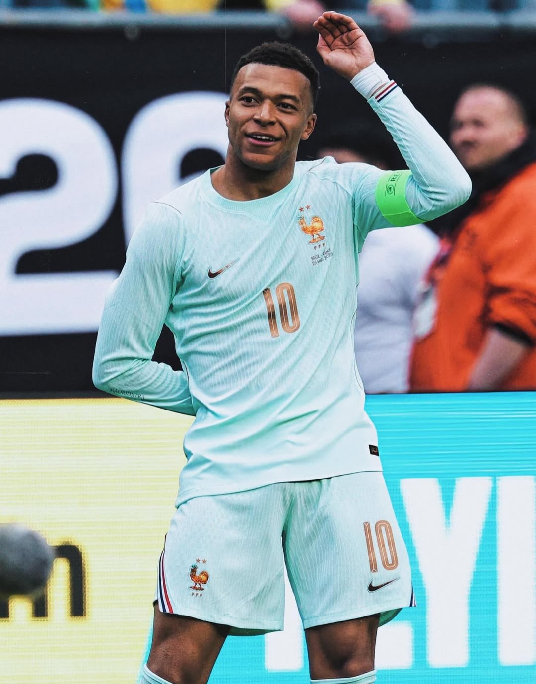 Kylian Mbappé portrait